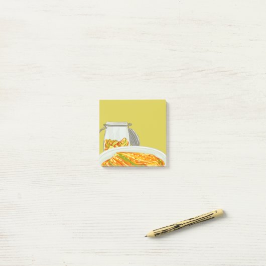 Kimchi 2 Sticky Notes (Op bureau)