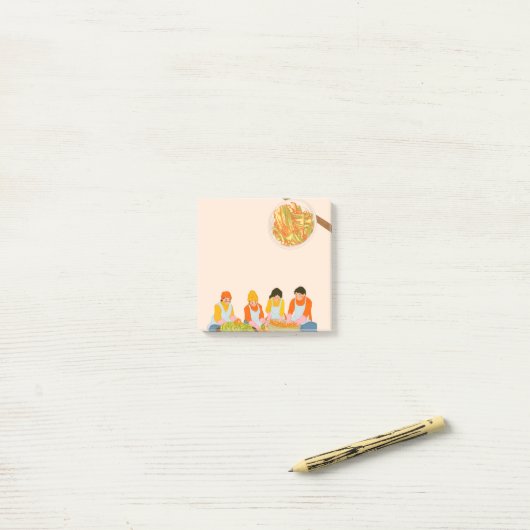 Kimchi 7 Plaknotities Post-it® Notes (Op bureau)