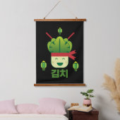 Kimchi Asian Food Hangend Wandkleed (Slaapkamer)