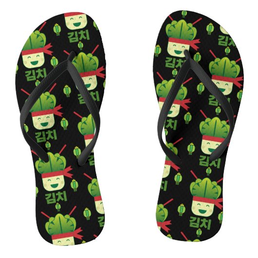 Kimchi Aziatisch eten   Teenslippers (Voetbed)