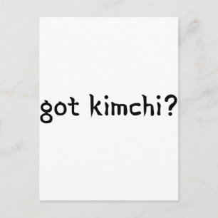 Kimchi? Briefkaart