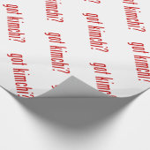 Kimchi? Cadeaupapier (Hoek)