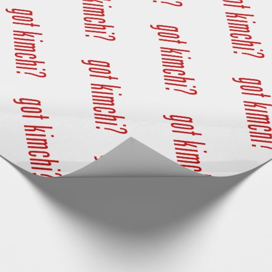 Kimchi? Cadeaupapier (Hoek)