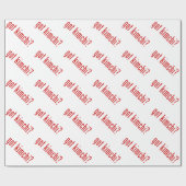 Kimchi? Cadeaupapier (Vlak)