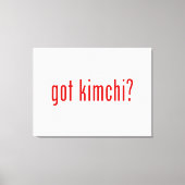 Kimchi? Canvas Afdruk (Voorkant)