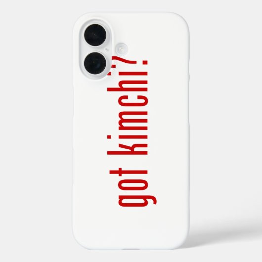 Kimchi? Case-Mate iPhone Case (Achterkant)