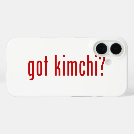 Kimchi? Case-Mate iPhone Case (Achterkant (horizontaal))