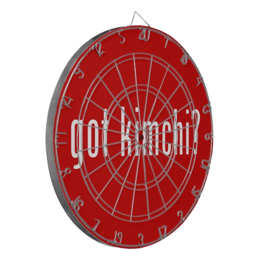 Kimchi? Dartbord (Voorkant Links)