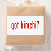 Kimchi? Etiket (Insitu)