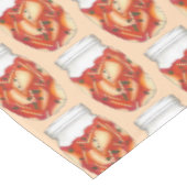 Kimchi Fermented Cabbage Korean Food Cuisine Tafelkleed (Gekanteld)