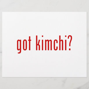 Kimchi? Flyer