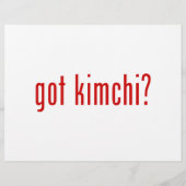 Kimchi? Flyer (Achterkant)