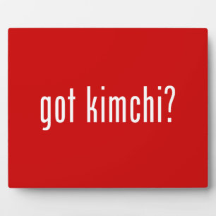 Kimchi? Fotoplaat