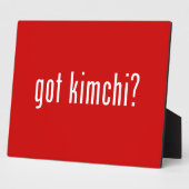 Kimchi? Fotoplaat (Zijkant)