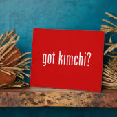 Kimchi? Fotoplaat (Zijkant)