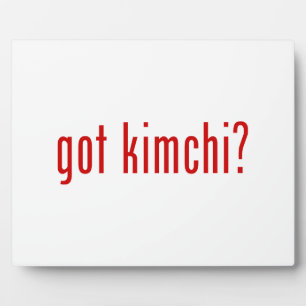 Kimchi? Fotoplaat