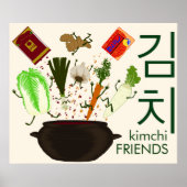 Kimchi Friends Poster (Voorkant)
