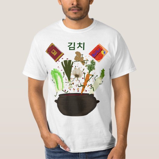 Kimchi Friends T Shirt (Voorkant)
