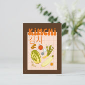 Kimchi Holiday Briefkaart (Staand voorkant)
