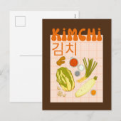 Kimchi Holiday Briefkaart (Voorkant / Achterkant)
