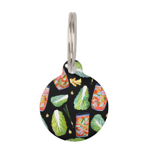 Kimchi Ingredients Spicy Fermentation Waterverf Huisdierpenning