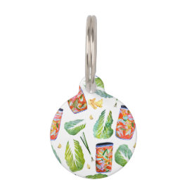 Kimchi Ingredients Spicy Fermentation Waterverf Huisdierpenning