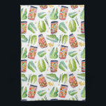 Kimchi Ingredients Spicy Fermentation Waterverf Theedoek<br><div class="desc">Bekijk dit supercoole,  frisse en leuke fermentatiepatroon. Kimchi ingrediënten vliegen rond op deze schattige keukenhanddoek. Met de hand geschilderd in de waterverf voor jou! En controleer mijn winkel op meer producten en design! En natuurlijk in contact als je iets op maat wilt.</div>