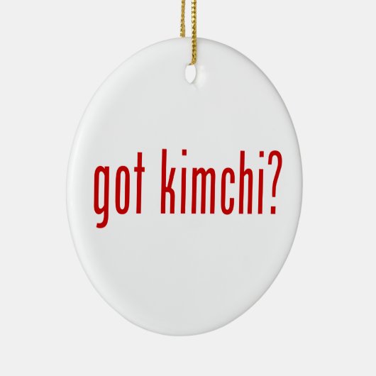 Kimchi? Keramisch Ornament (Rechts)