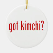 Kimchi? Keramisch Ornament (Voorkant)