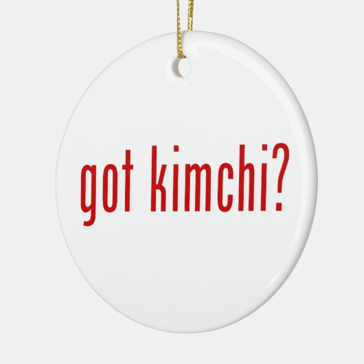 Kimchi? Keramisch Ornament (Links)