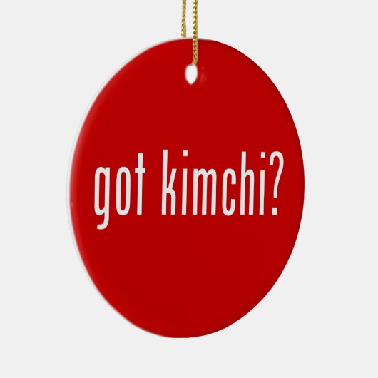 Kimchi? Keramisch Ornament (Rechts)