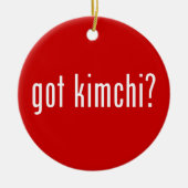 Kimchi? Keramisch Ornament (Voorkant)