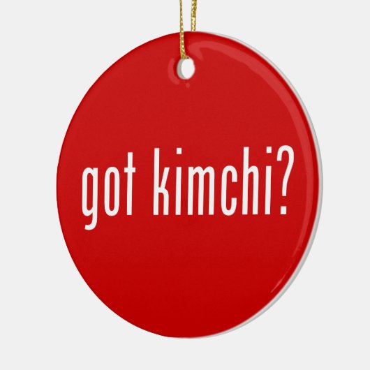 Kimchi? Keramisch Ornament (Links)