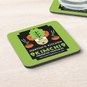 Kimchi Keuken Home Made Food Bier Onderzetter (Linkerzijde)