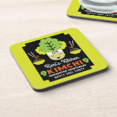 Kimchi Keuken Home Made Food Bier Onderzetter (Linkerzijde)