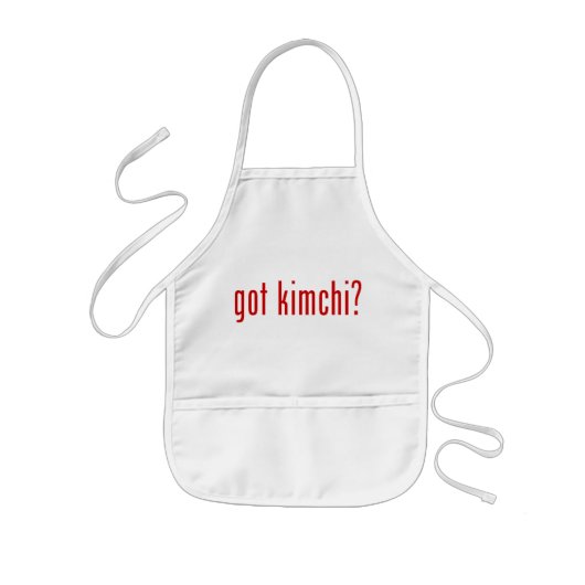 Kimchi? Kinder Schort (Voorkant)