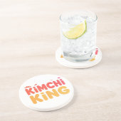 Kimchi King Zandsteen Onderzetter (Zijkant)