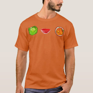 Kimchi Kool Rode Saus T-shirt
