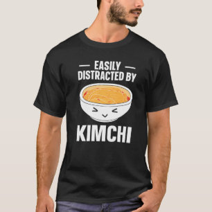 Kimchi Koreaans voedsel gemakkelijk verstoord door T-shirt