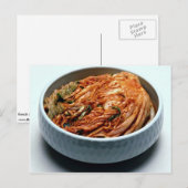 Kimchi (Koreaanse augurken) Briefkaart (Voorkant / Achterkant)
