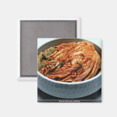 Kimchi (Koreaanse augurken) Magneet (Voorkant / Achterkant)