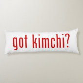 Kimchi? Lichaamskussen (Achterkant)