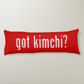 Kimchi? Lichaamskussen (Achterkant)