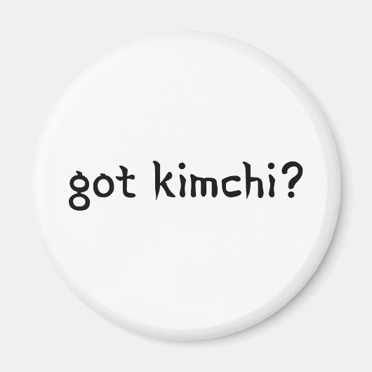 Kimchi? Magneet (Voorkant)