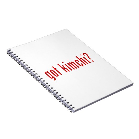 Kimchi? Notitieboek (Rechterzijde)