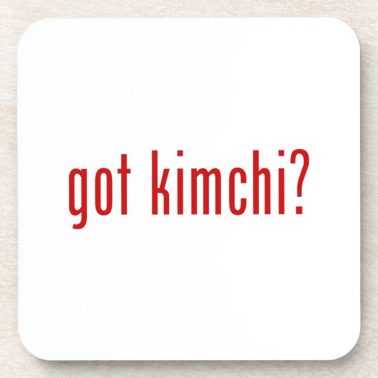 Kimchi? Onderzetter (Voorkant)