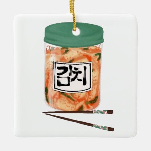 kimchi ornament cirkel (Voorkant)