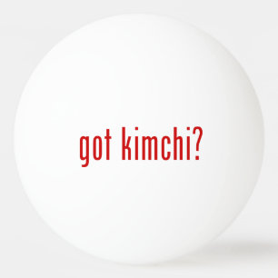 Kimchi? Pingpongbal