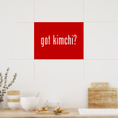 Kimchi? Poster (Keuken)
