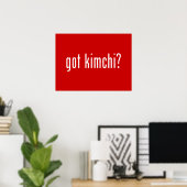 Kimchi? Poster (Thuiskantoor)